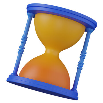 3d render   Sand Clock   illustration