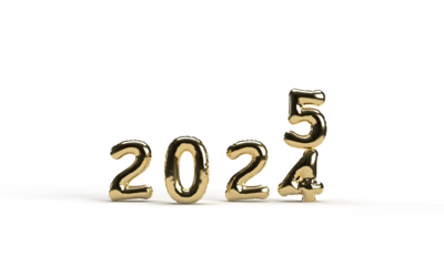 2024 2025 change year time start finish beginning anniversary balloon text number happy new year merry christmas xmas gift object icon event party strategy countdown december goal future holiday party