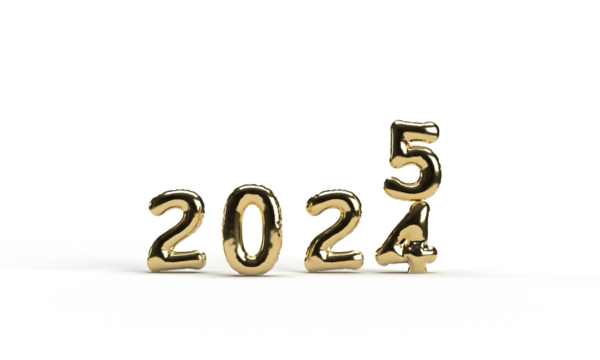 2024 2025 change year time start finish beginning anniversary balloon text number happy new year merry christmas xmas gift object icon event party strategy countdown december goal future holiday party