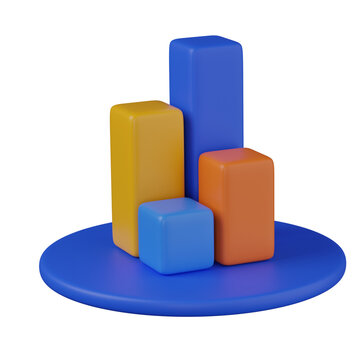 3d render   Bar Chart   illustration