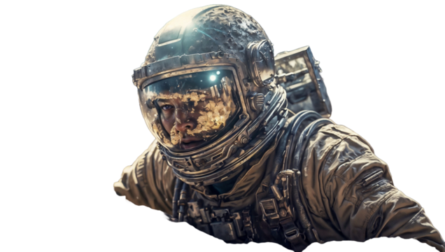 Deserted Man - Powered by Adobe