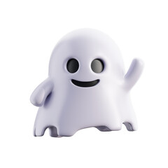Ghost 3D Illustration