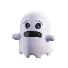 Ghost 3D Illustration