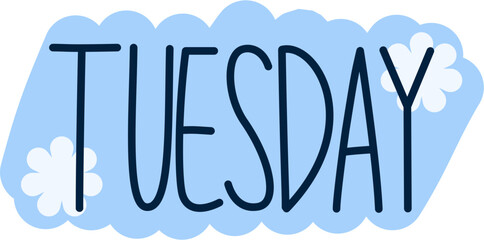 Tuesday Sticker
