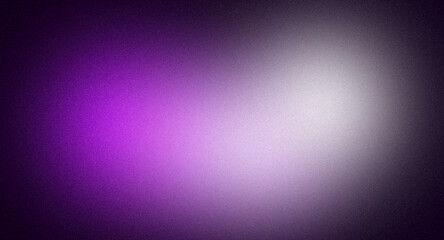 Dark purple to light purple color gradient grainy texture backdrop design, abstract smooth colors noisy texture autumn gradient, bright, glowing, header, poster, banner