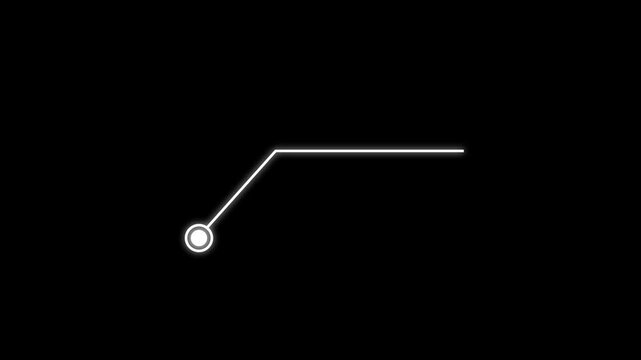 Hud callout rectangle text box animation, scoreboard, modern technologies.  Digital download progress or status bar of the digital interface head-up display