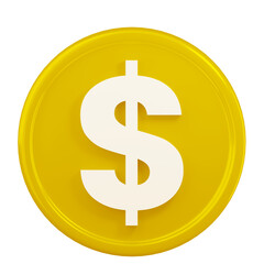 Coin 3D Illustration