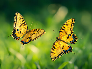 Fototapeta premium yellow butterfly