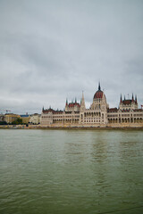 Fototapeta premium The Hungarian parliament in Budapest