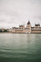Fototapeta premium The Hungarian parliament in Budapest