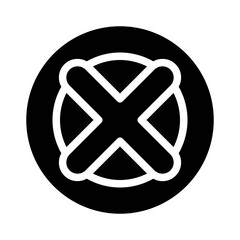 Cross Mark glyph icon