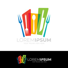 complete cooking equipment icon, cutlery design