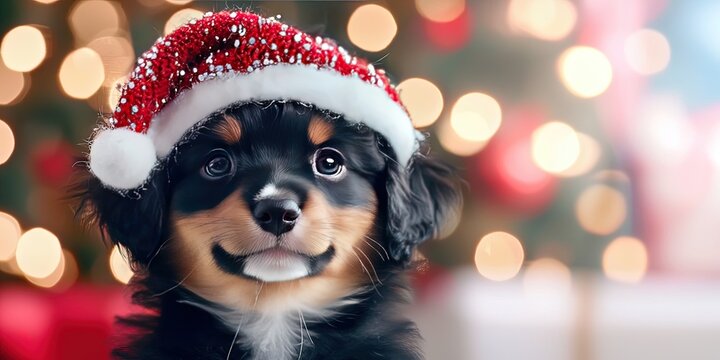 puppy christmas