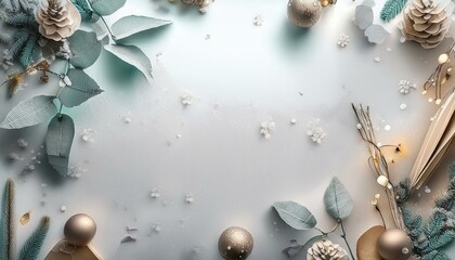 Obraz premium Christmas and New Year holidays concept
