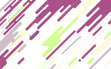 Multicolor flat modern abstract background