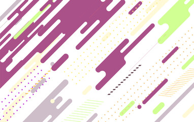 Multicolor flat modern abstract background