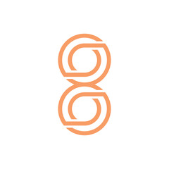 Monogram 8. Number 8. Number 8 design logo. Monogram letter mark 8 logo design. Monogram design vector logo. Monogram number 8 logo design. Simple number 8 monogram. Monogram 8 design logo. 