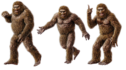 Realistic Illustrations on White Generative AI