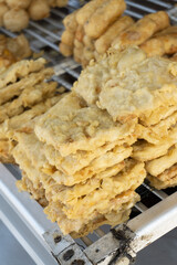 Gorengan: Fried food is a typical snack from Indonesia, Gorengan is one of famous takjil for breakfasting. Usually consists of tempeh, cake, bakwan, , and bananas.