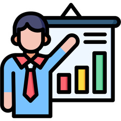 Business Presentation Icon