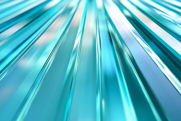 Abstract Background Design with Reeded Glass Texture and Elegant 3D Render Effect