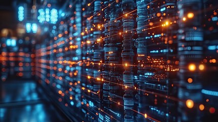 Obraz premium ai in healthcare systems enhances treatment accuracy and speed depicted by pill bottles and digital dat overlays.image