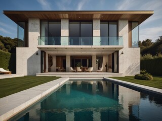 Modern Luxury Villa with a Swimming Pool