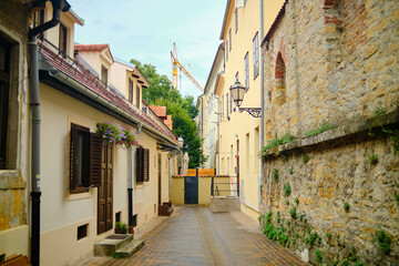 A Charming Street in Zagreb