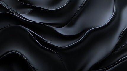 A vast, sleek black texture with faint