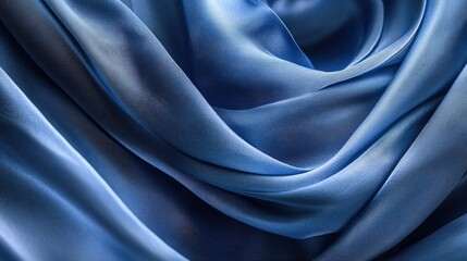Obraz premium Abstract fabric folds create a visually interesting background