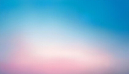 Obraz premium 青とピンクのグラデーション背景素材。青色とピンクが混ざったパステルカラー背景。Blue and pink gradient background material. A pastel color background that mixes blue and pink.