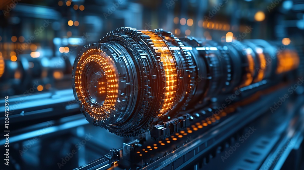 Poster efficient automation streamlines productivity leveraging modern solutions for optimal work performan