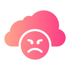 cloud gradient icon