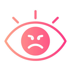 eye gradient icon