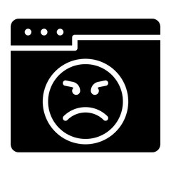 website glyph icon