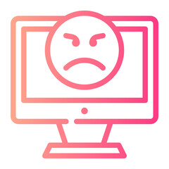 comuter gradient icon