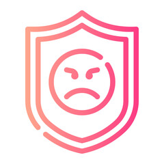 shield gradient icon