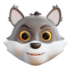 Wolf 3D Illustration