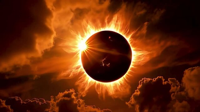 total solar eclipse  is a natural phenomenon when the moon passes between the sun and the Earth