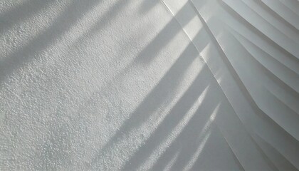 Obraz premium 白色 幾何学 模様 影 光 テクスチャ シンプル 抽象アート レイヤー デザイン 立体感 壁紙 モダン 角度 ミニマル パターン 曲線 シャープ クリーン クリエイティブ