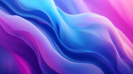 Fototapeta premium A vibrant abstract gradient background blending shades of blue, purple, and pink