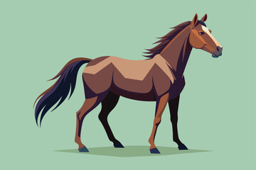 Obraz premium horse illustration
