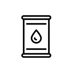 Oil icon symbol vector image Illustration
