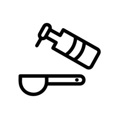 Oil icon symbol vector image Illustration
