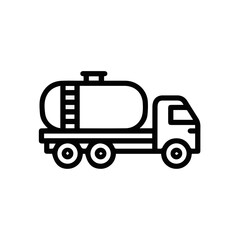 Oil icon symbol vector image Illustration
