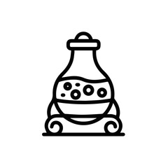 Oil icon symbol vector image Illustration
