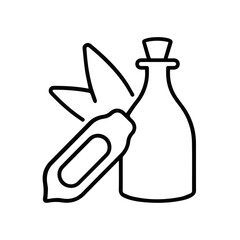 Oil icon symbol vector image Illustration
