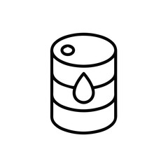 Oil icon symbol vector image Illustration
