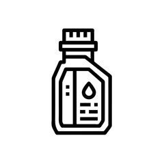 Oil icon symbol vector image Illustration
