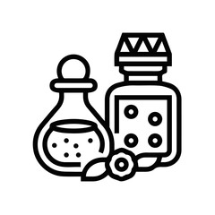 Oil icon symbol vector image Illustration
